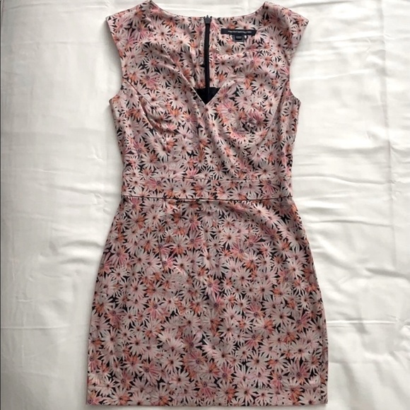 French connection floral dress Sz 2 - Picture 1 of 7